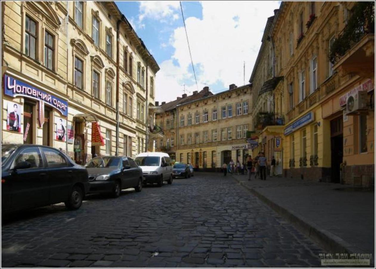 Міні-Апартаменти В Центрі Для 2-Х Гостей ลวีฟ ภายนอก รูปภาพ